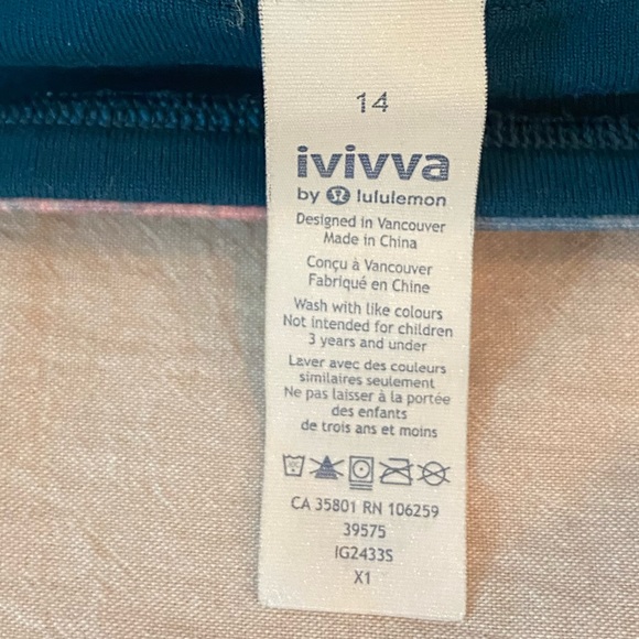 Ivivva Sports Bra & Leggings - Picture 5 of 8